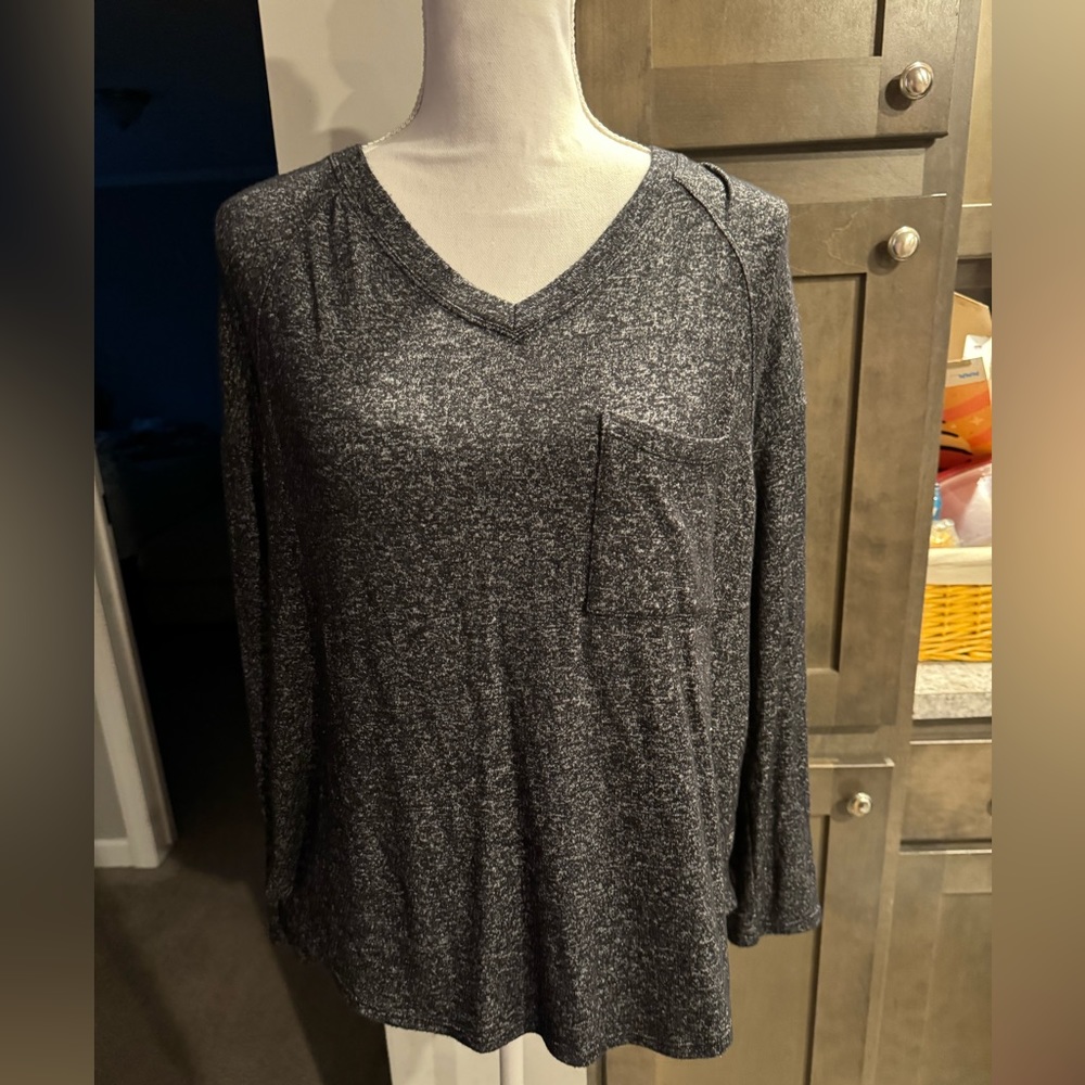 Calvin Klein long sleeve pocket tee